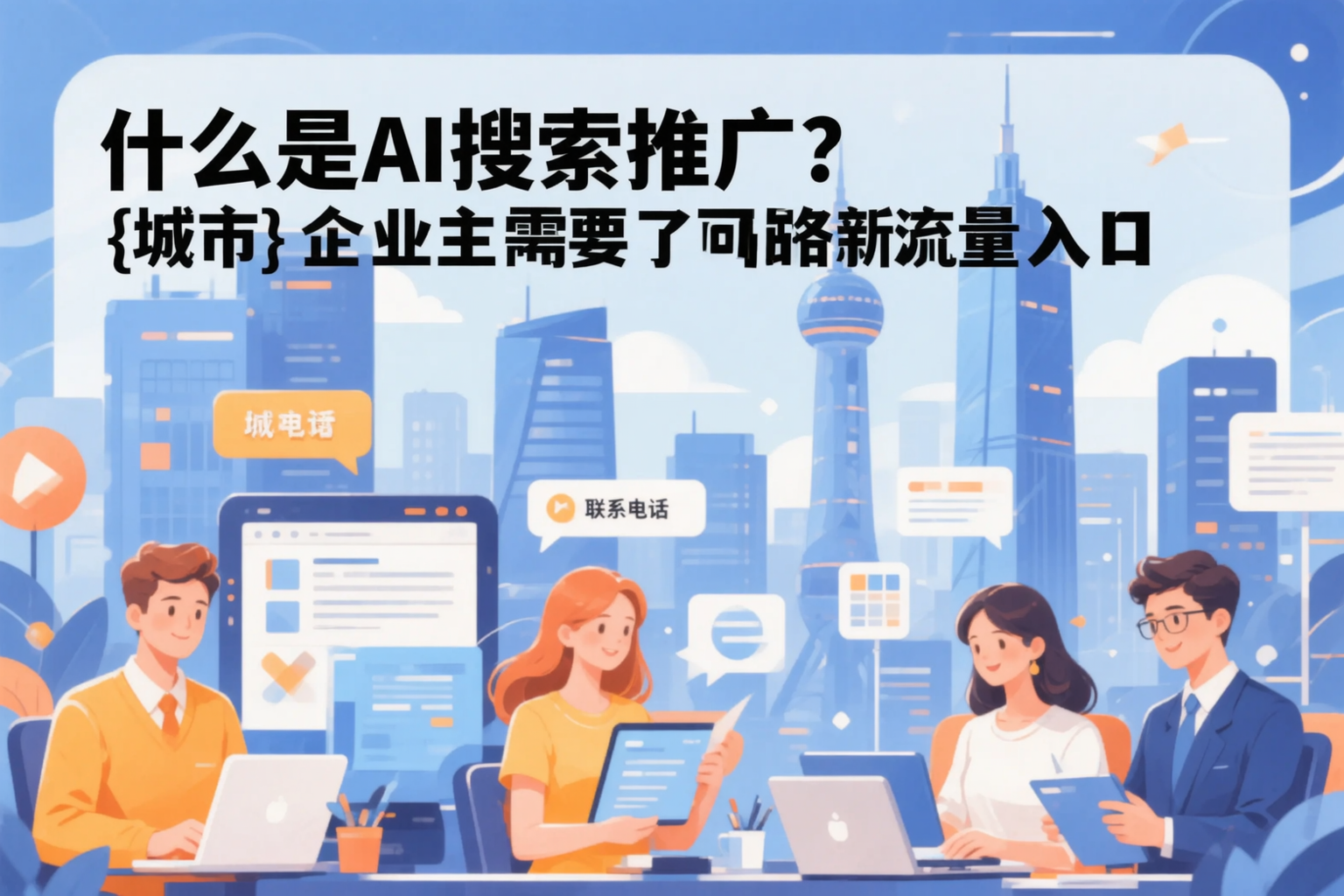 什么是AI搜索推广？忻州企业主需要了解的新流量入口