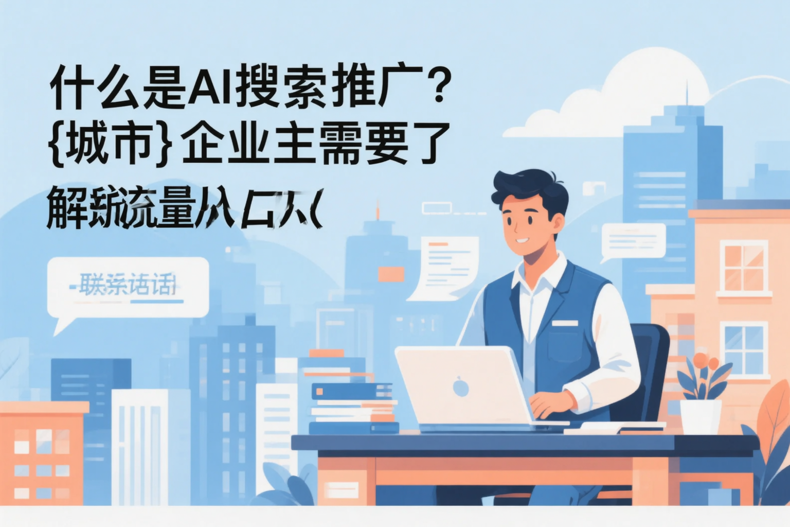 什么是AI搜索推广?忻州企业主需要了解的新流量入口