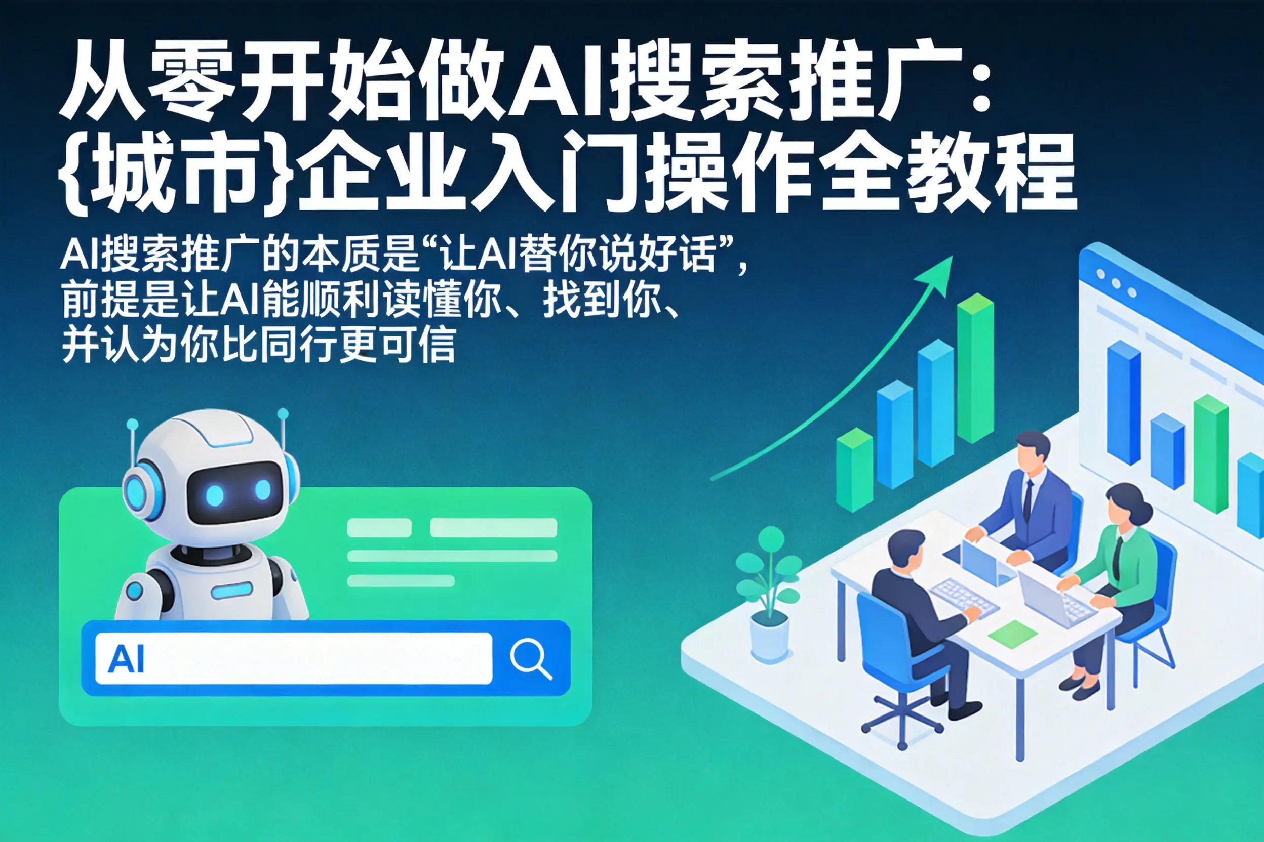 从零开始做AI搜索推广：忻州企业入门操作全教程