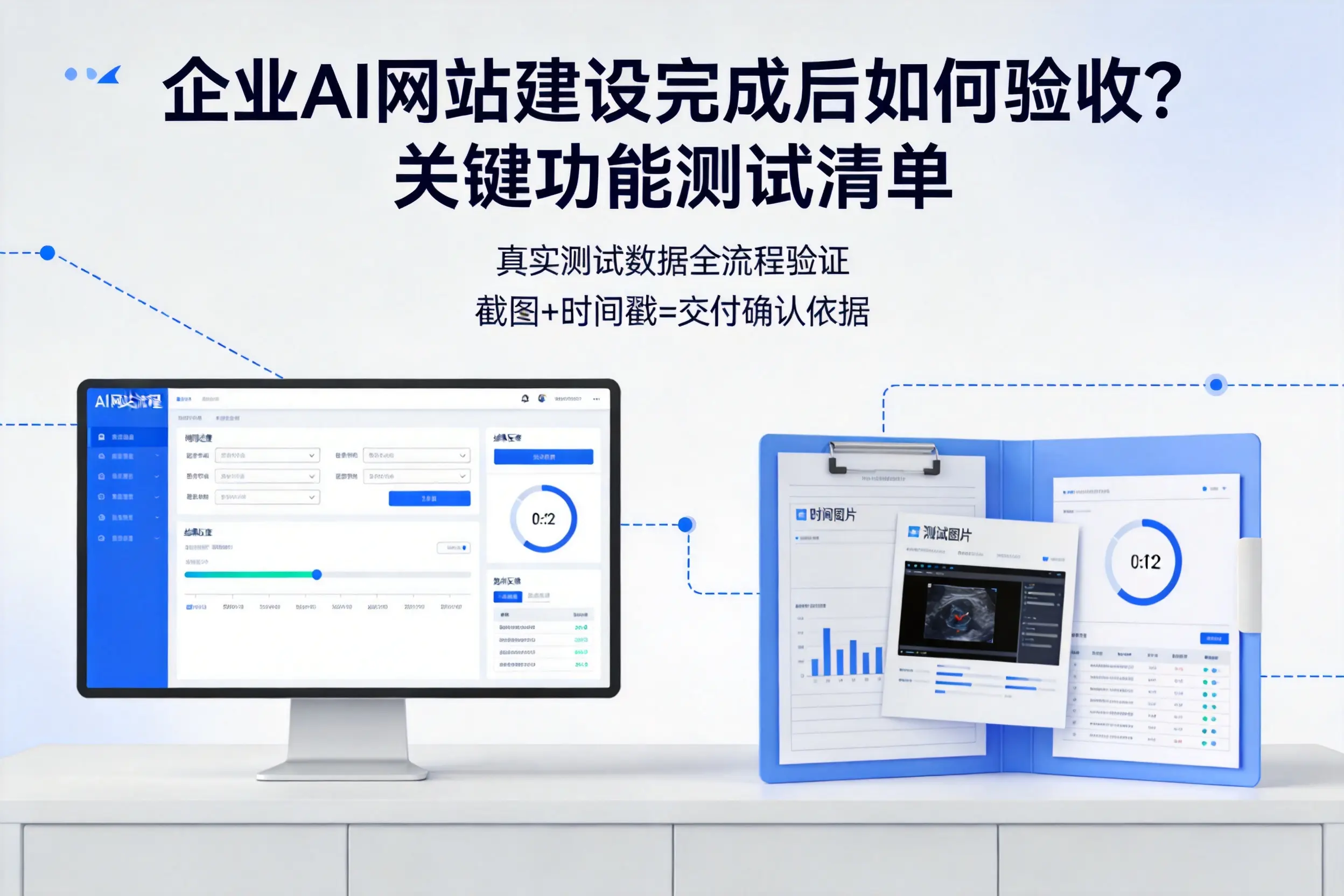 忻州企业AI网站建设完成后如何验收？关键功能测试清单