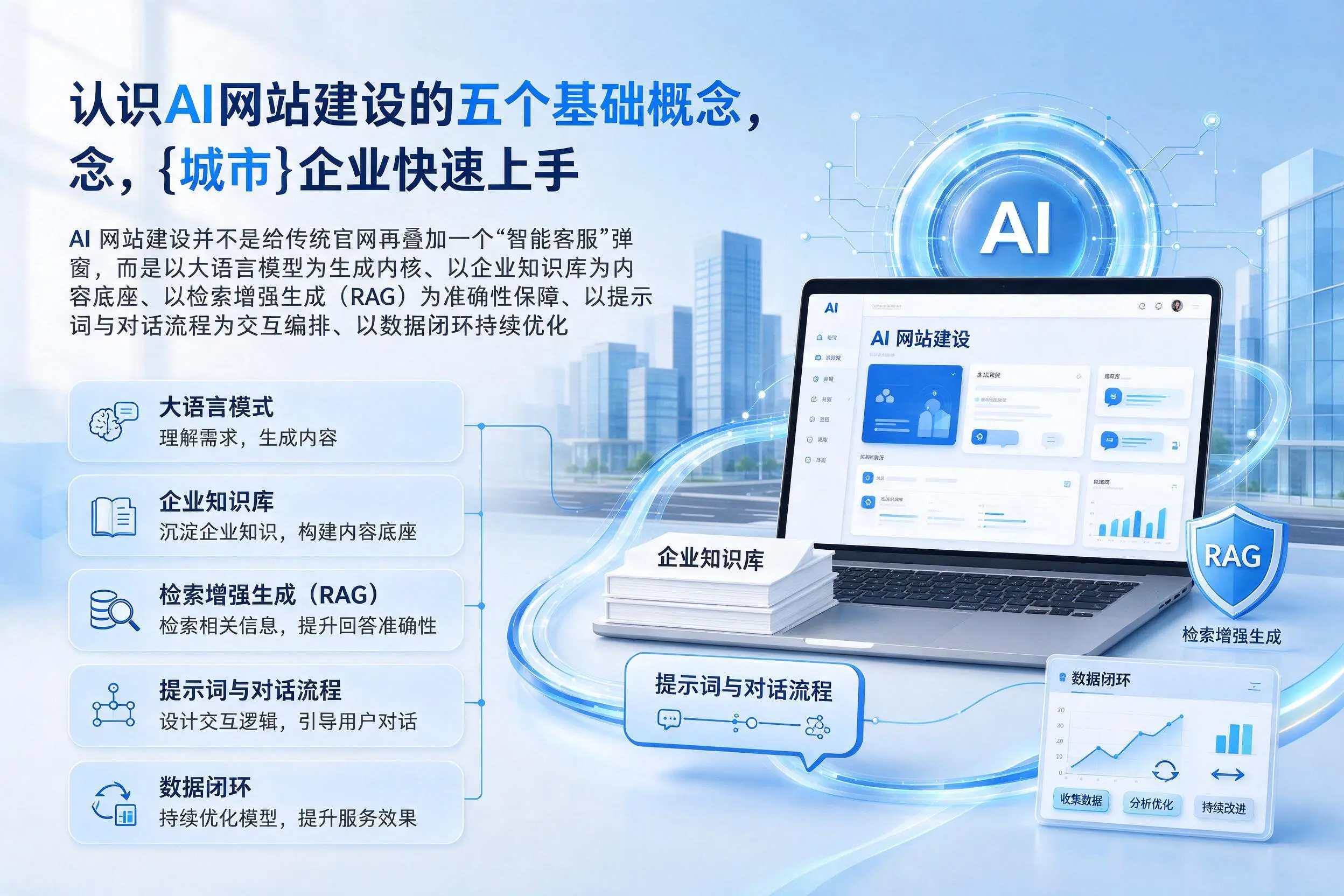 认识AI网站建设的五个基础概念,忻州企业快速上手