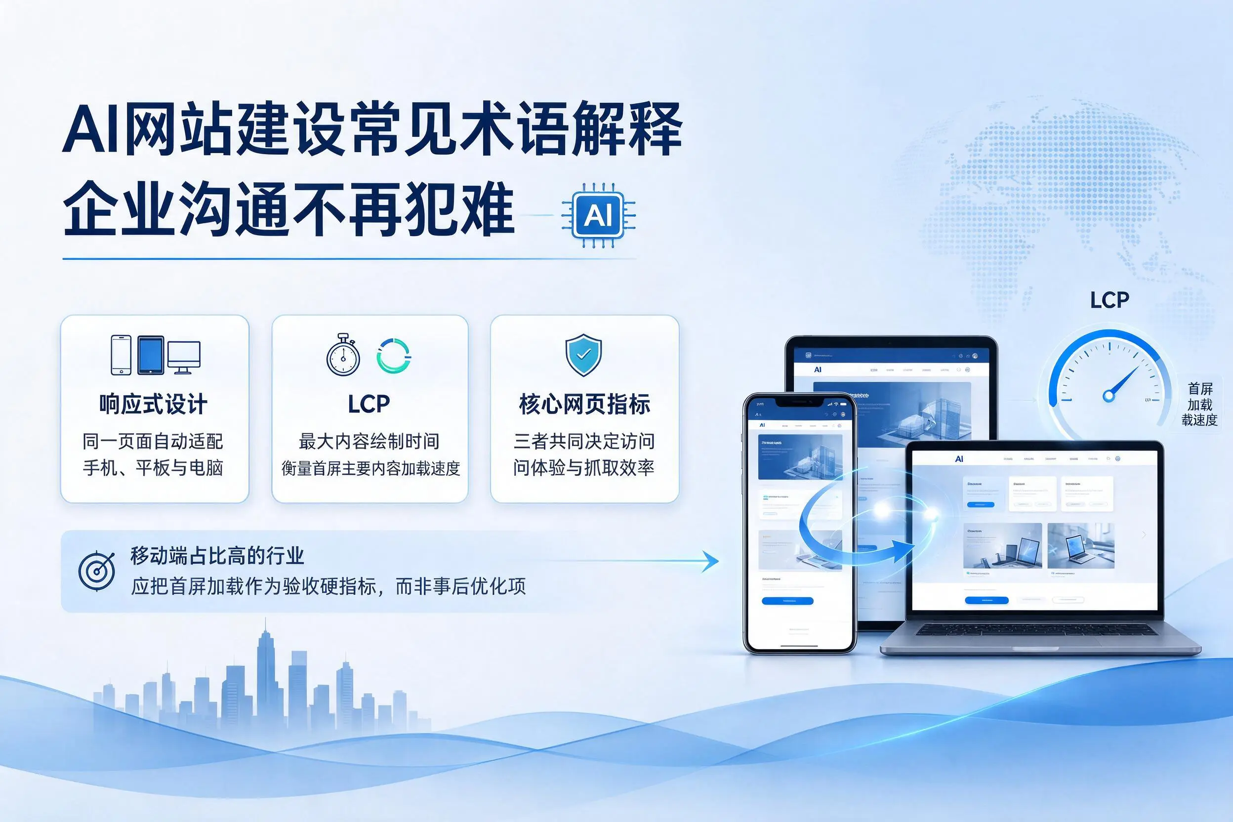 AI网站建设常见术语解释,忻州企业沟通不再犯难