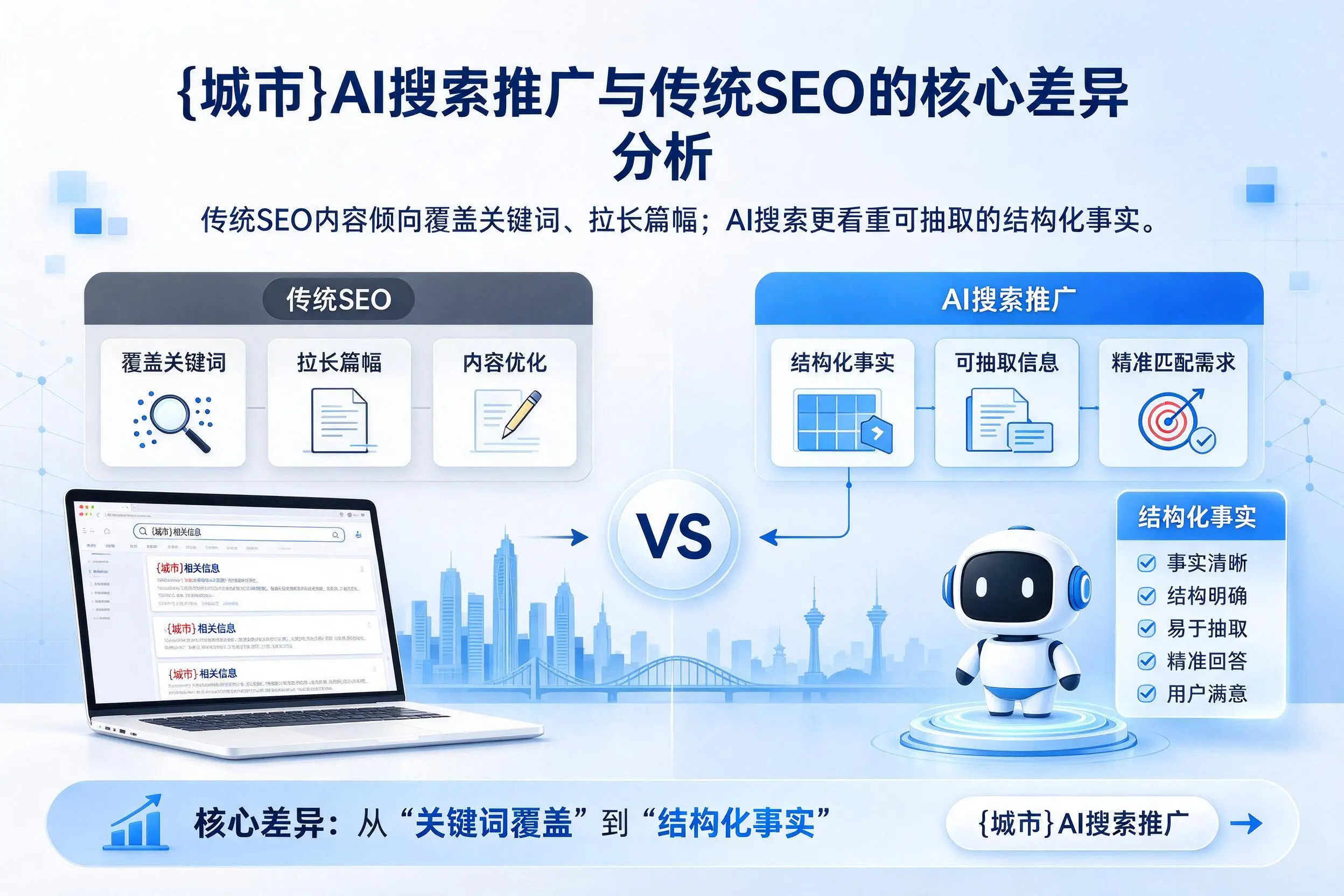 忻州AI搜索推广与传统SEO的核心差异分析